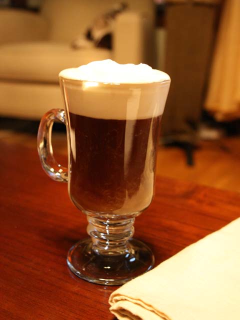 Picture of a irish coffee